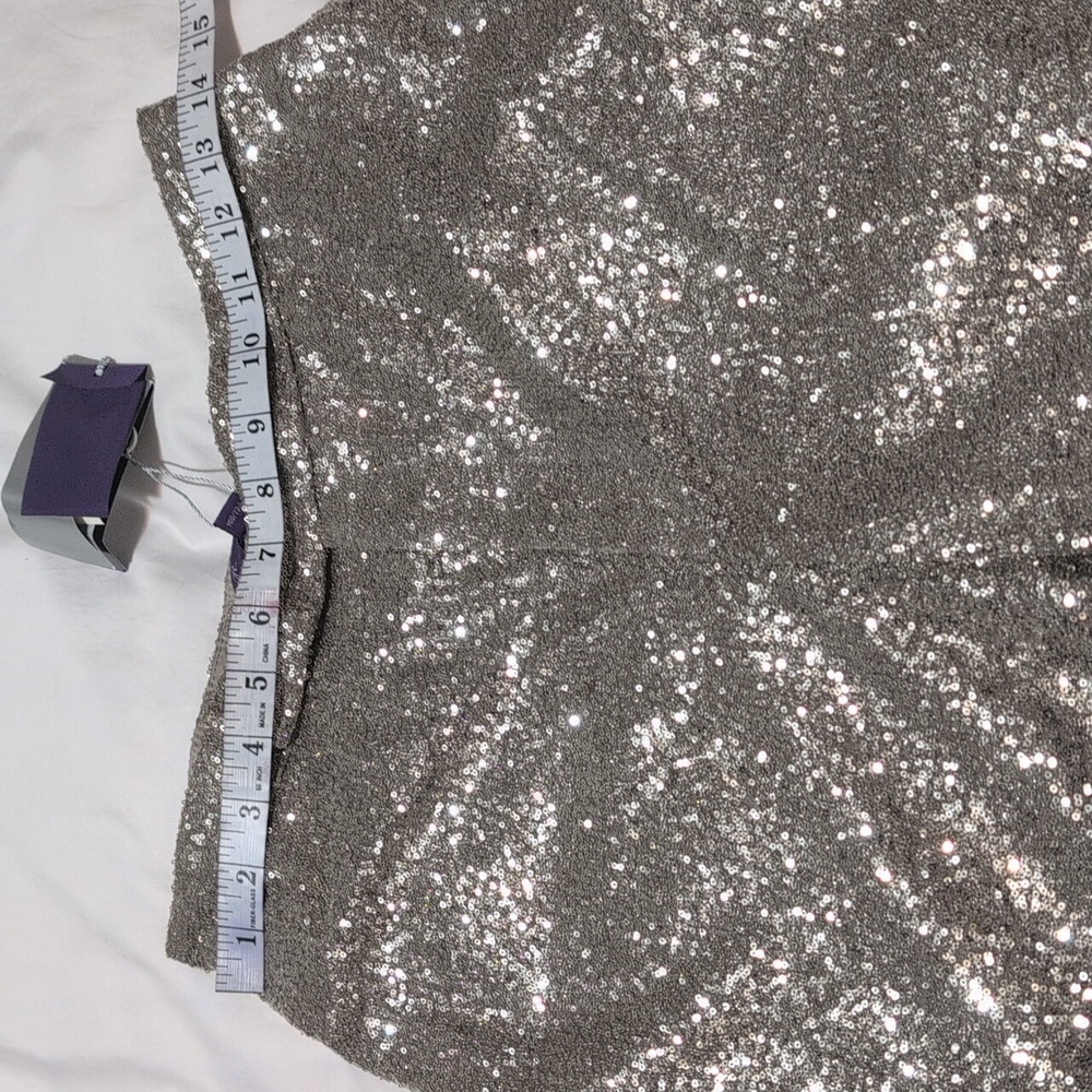 Welles Embellished Wide-Leg Pant. Ralph Lauren Collection - Picture 9 of 12